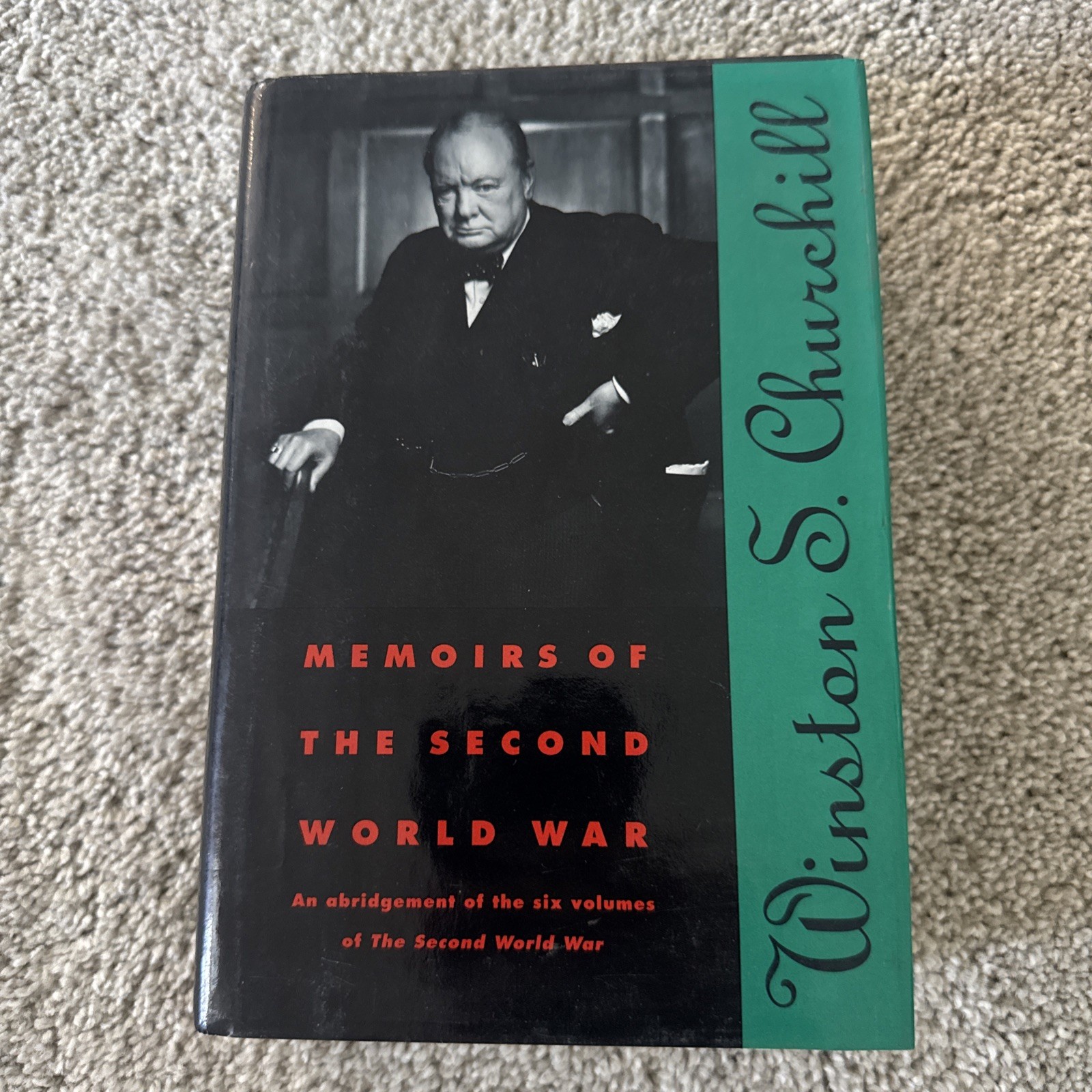 Memoirs of the Second World War: Abridgement of 6-Volumes Winston ChurchillHCDJ