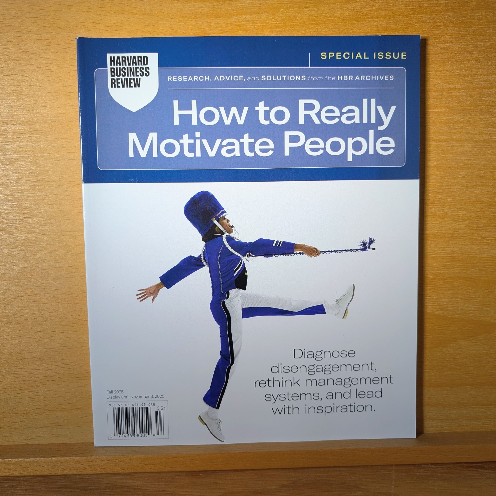 Harvard Business Review Magazine Fall 2025 How To Motivate People NO LABEL