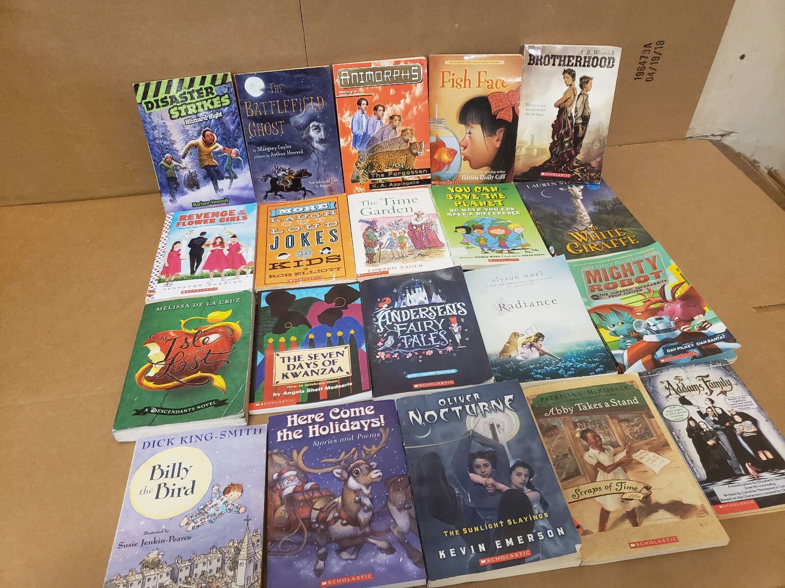 Lot of 10 Chapter ALL SCHOLASTIC Children Young RL 2-6 RANDOM UNSORTED BOOKS MIX
