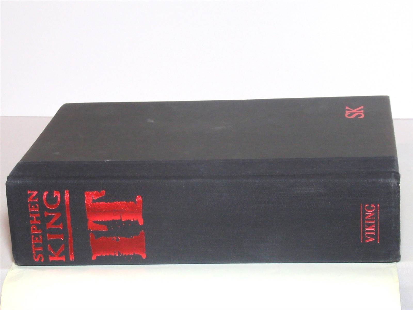 Vtg 1986 First Edition HC DJ Hardcover Book IT By Stephen King