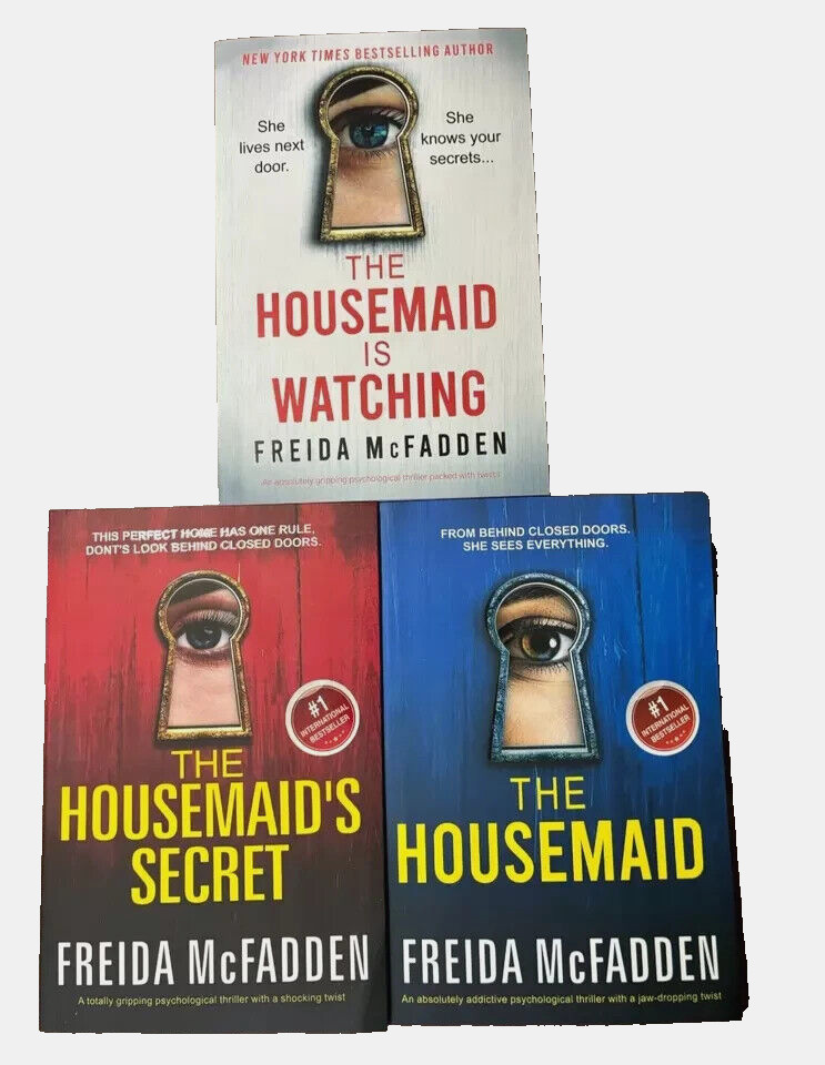 The Housemaid Series By Freida McFadden 3 Books Collection New Stock US Stock