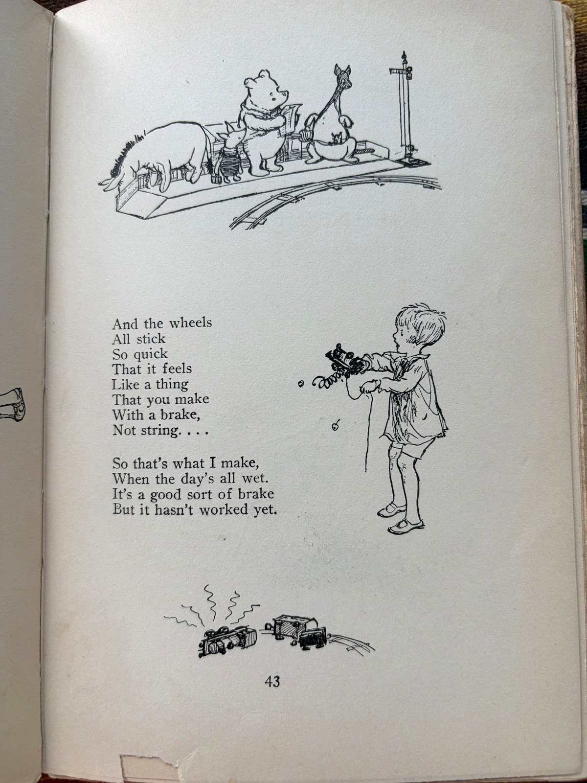Now We Are Six First American Edition A.A. Milne 1927