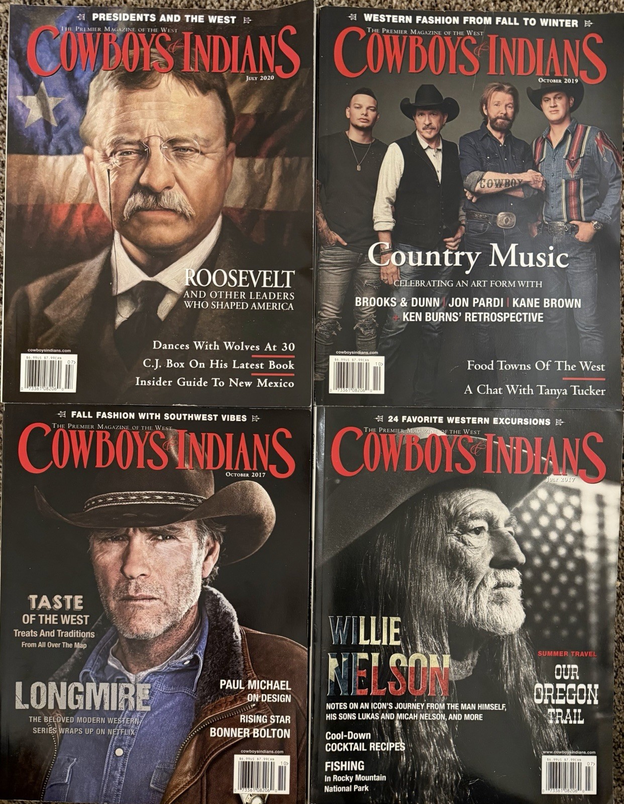 Cowboys & Indians Magazine 2016-2025 Lot of 31