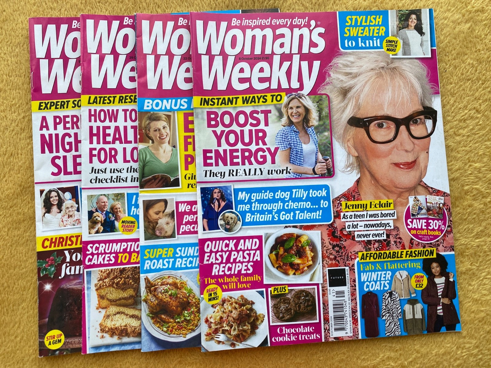 4 X Woman&rsquo;s Weekly magazine October/November 2024 bundle