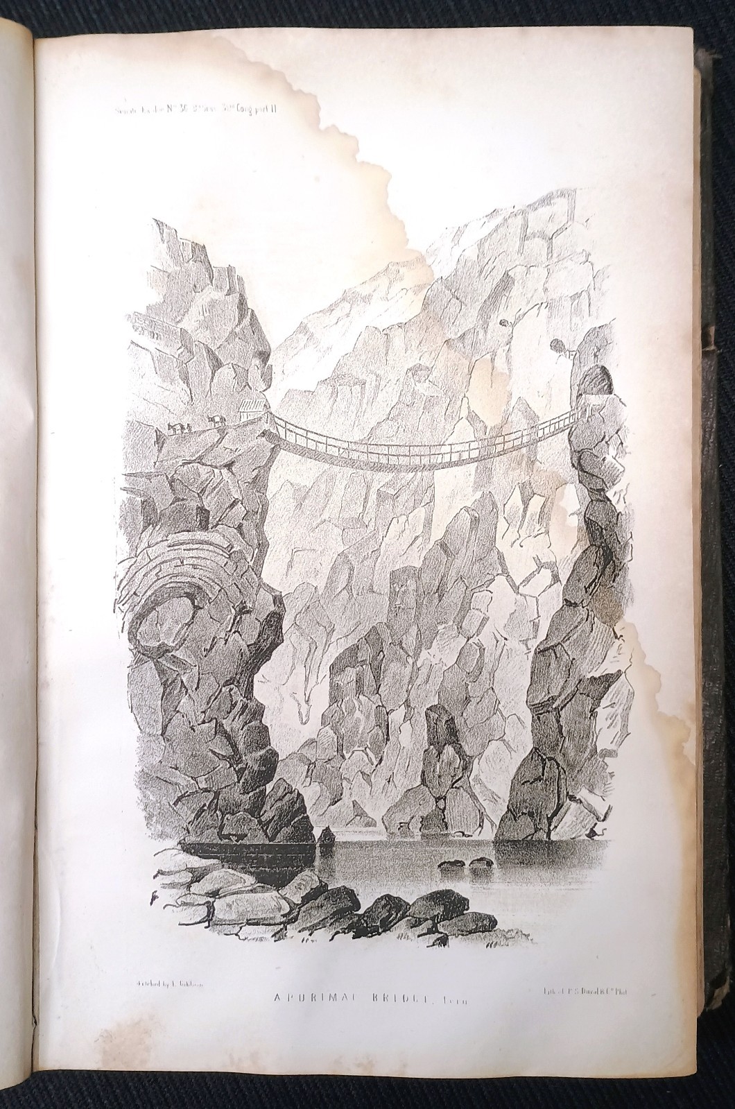 EXPLORATION OF VALLEY OF THE AMAZON Gibbon 1854 Peru Bolivia Brazil Indians Inca