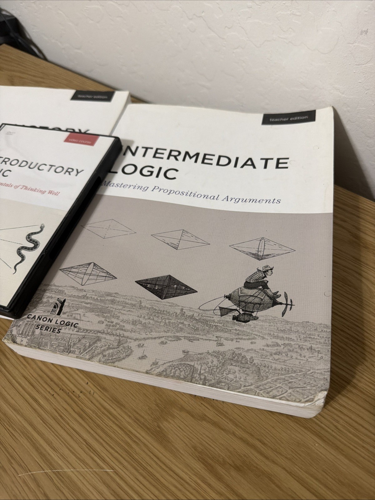 Introductory Logic and Intermediate Logic, Teacher Edition and DVD Set