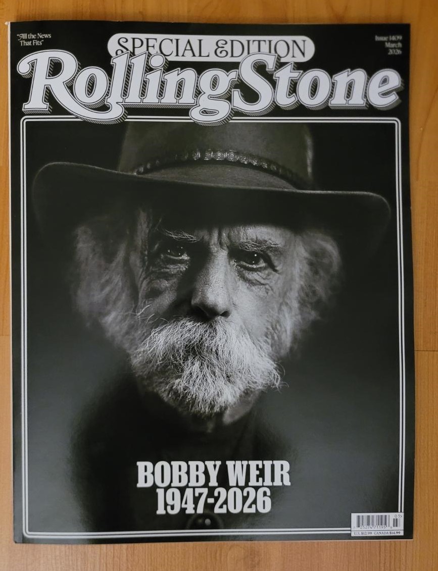 ROLLING STONE #1409 magazine BOBBY WEIR COVER 2026 GRATEFUL DEAD SPECIAL EDITION