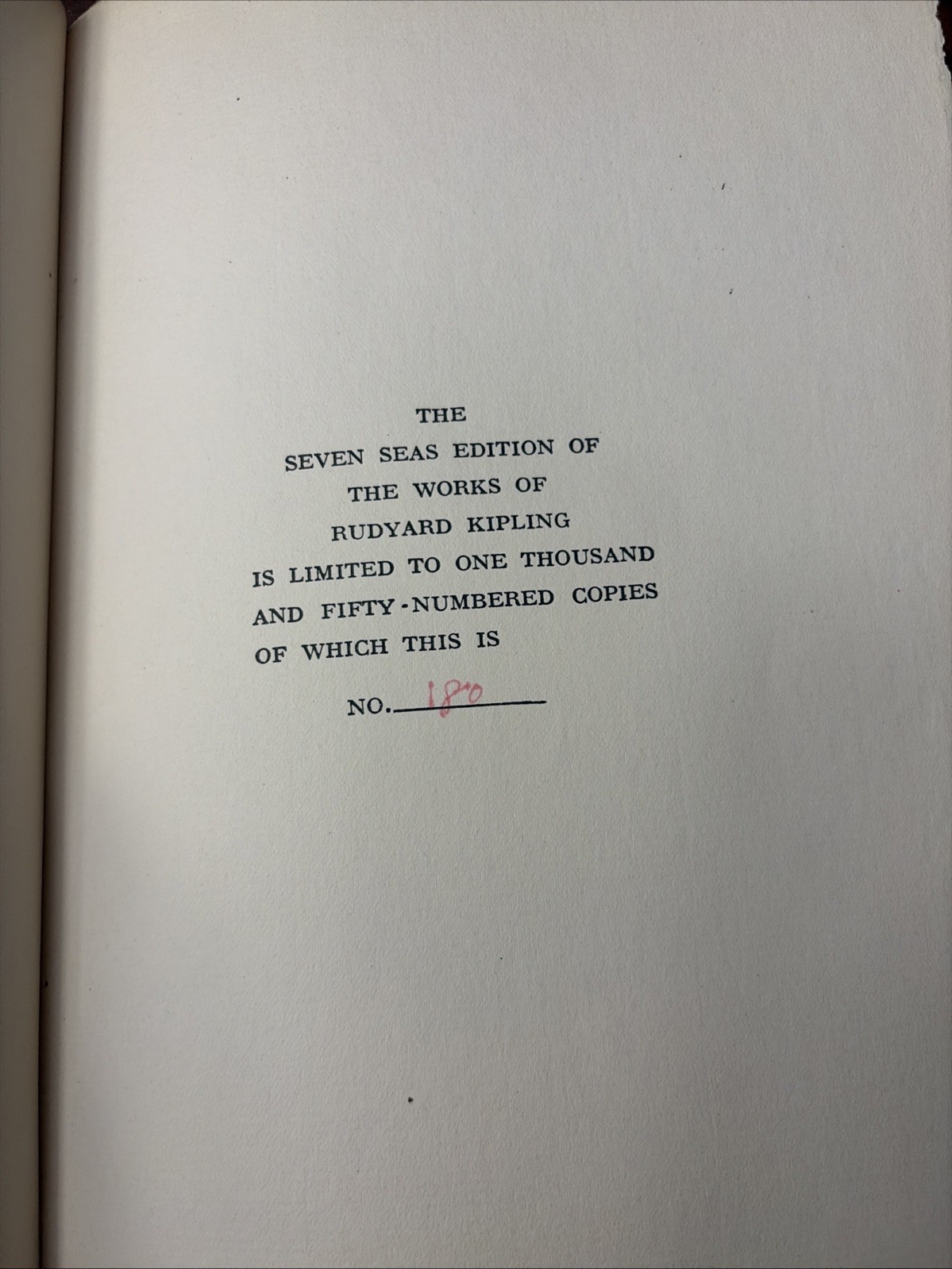 The Years Between and Parodies XXV (1919) HC Seven Seas Edition Limited Copy