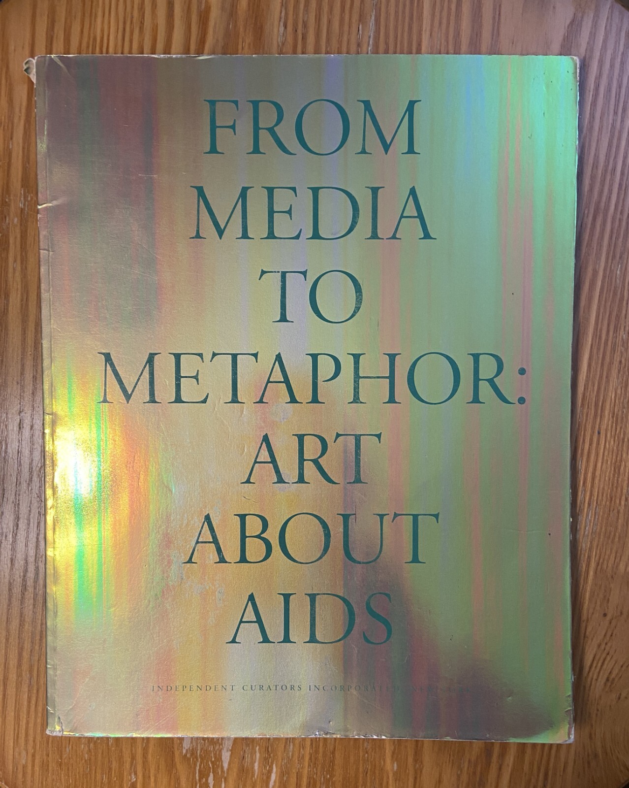 From Media to Metaphor: Art About Aids Softcover Exib Cat 1991 Good+ Condition