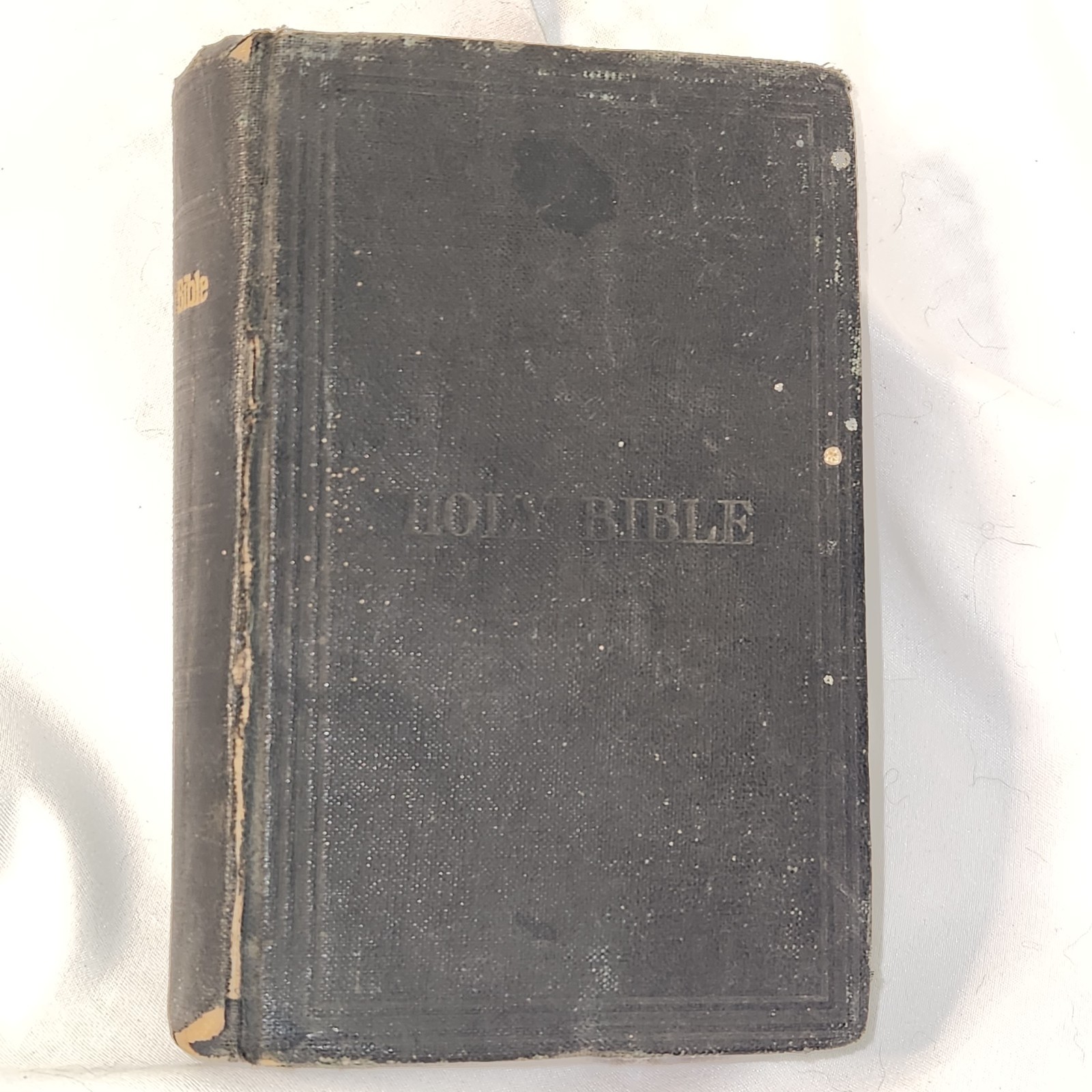 1919 Holy Bible Cambridge University Press British Foreign Society Antique