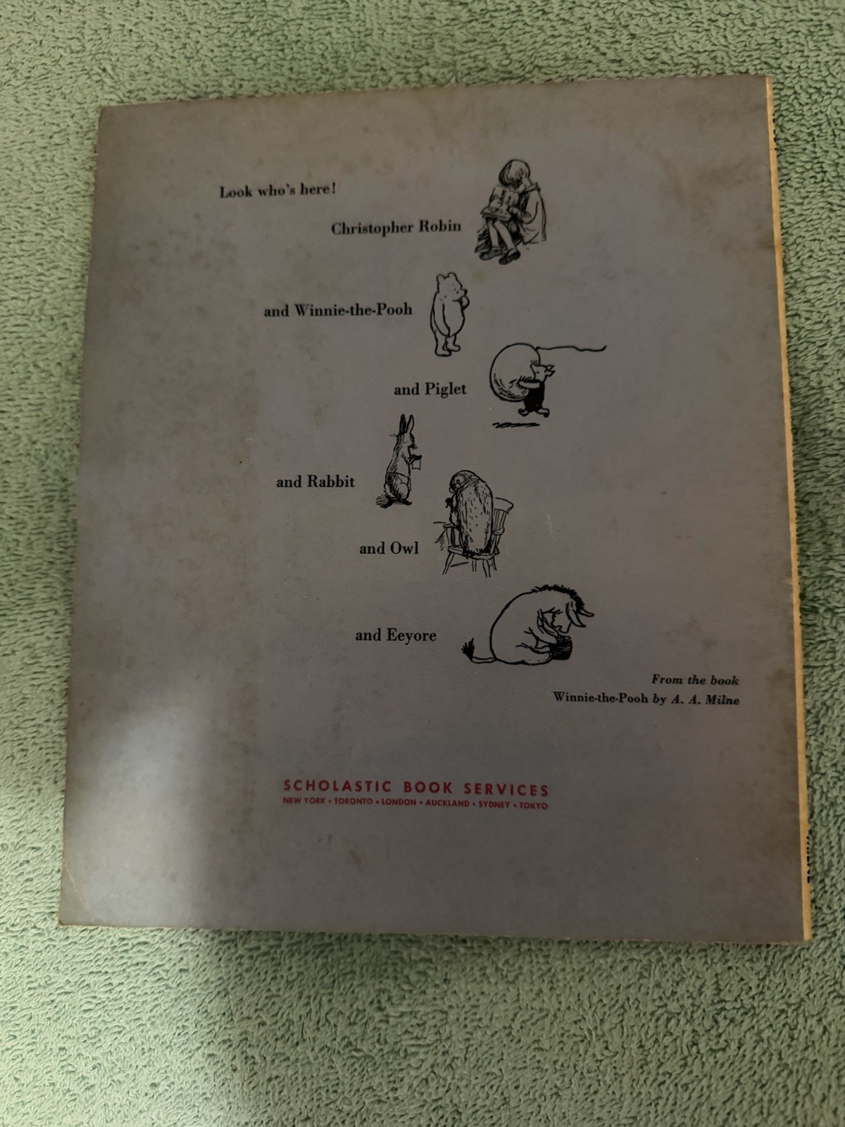 Three Stories from Winnie-the-Pooh by A. A. Milne, Illus. Shepard, Scholastic, …