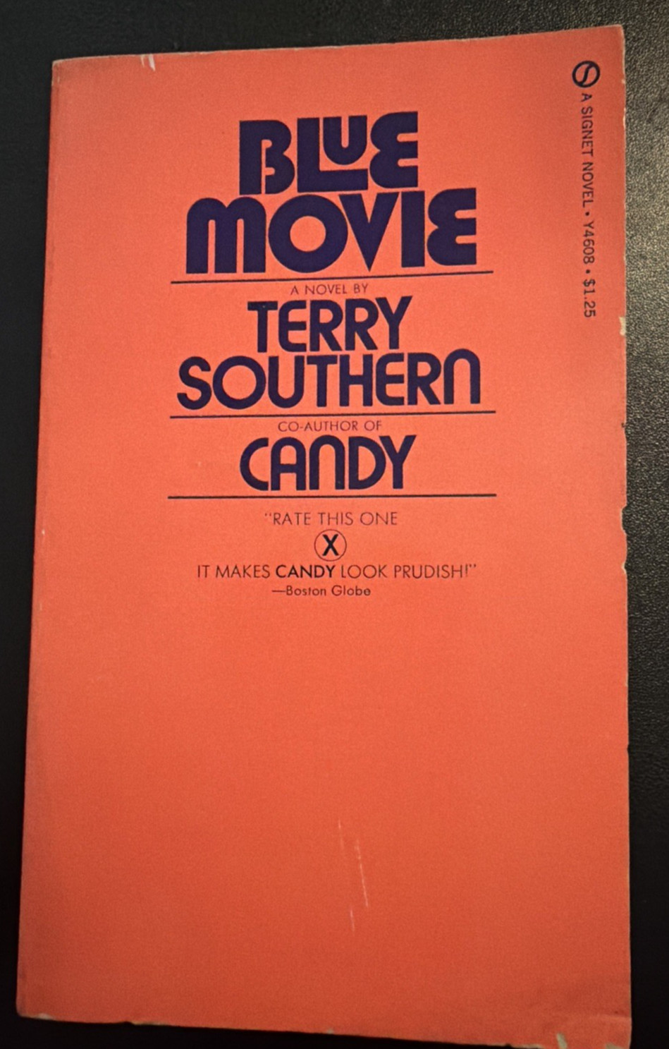Blue Movie Terry Southern 1971 Signet First Printing Paperback Vintage Novel