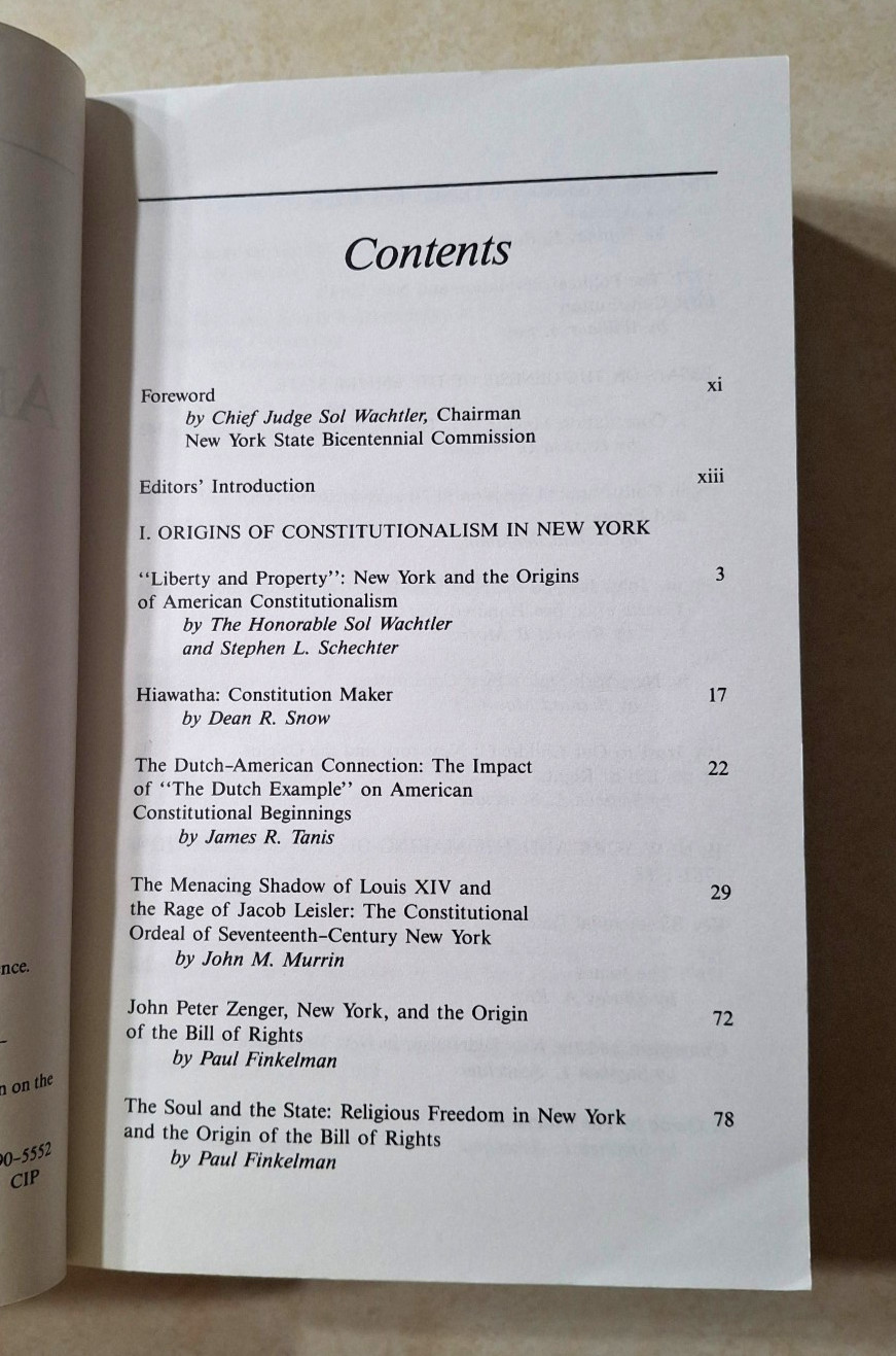 New York and the Union Vintage NY State History U.S. Constitution Bicentennial