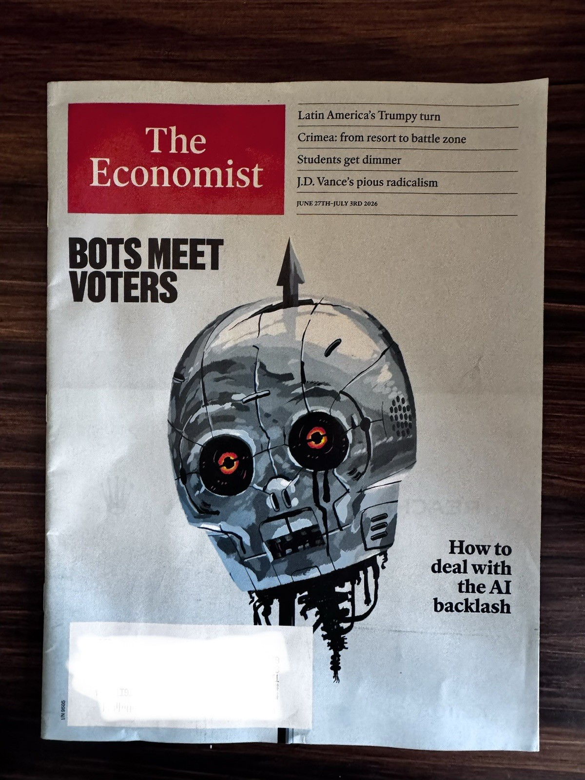 The Economist – June 27th – July 3rd, 2026 – Bots Meet Voters