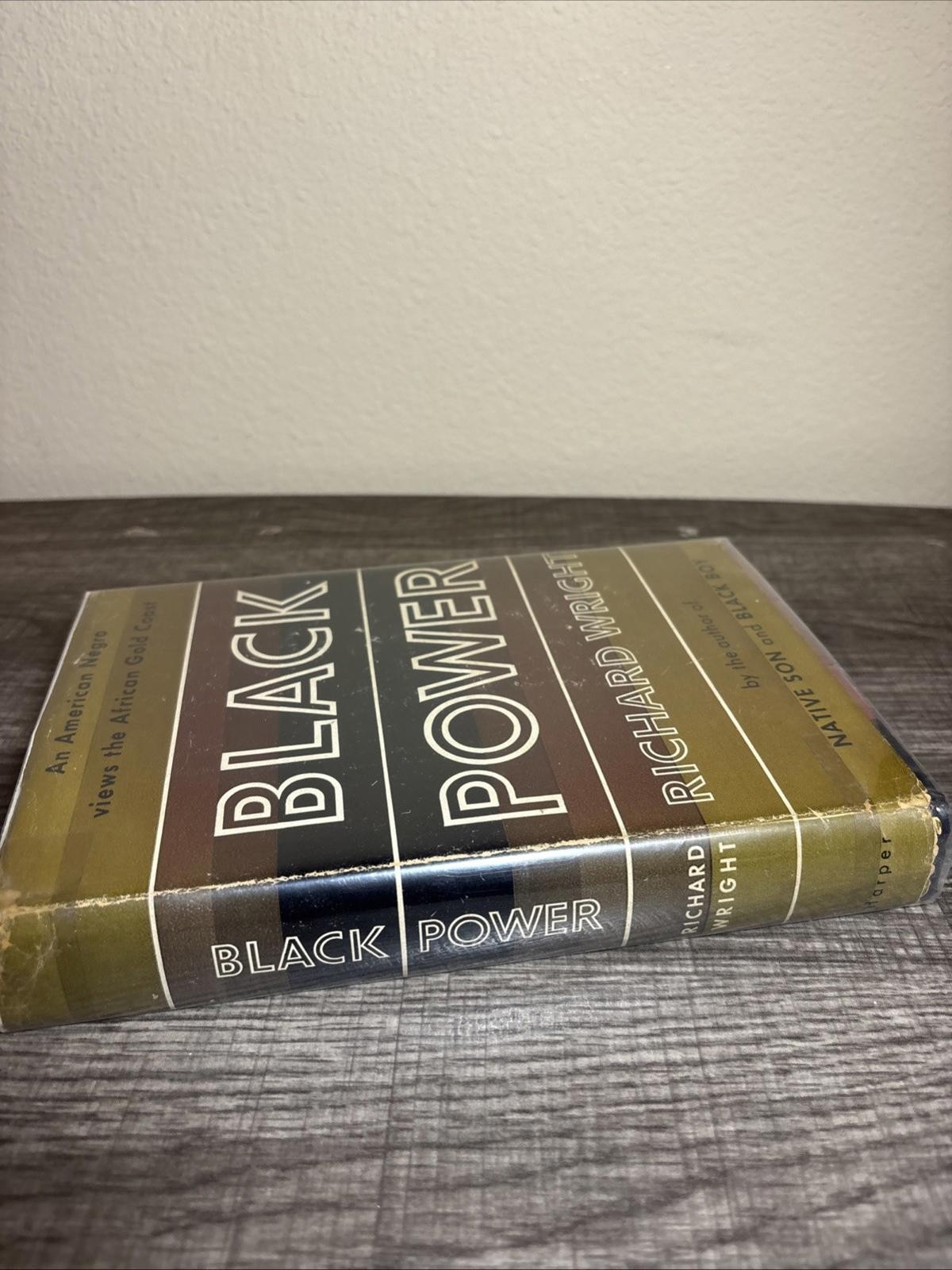 Black Power Richard Wright First Printing 1954, VG HC/DJ