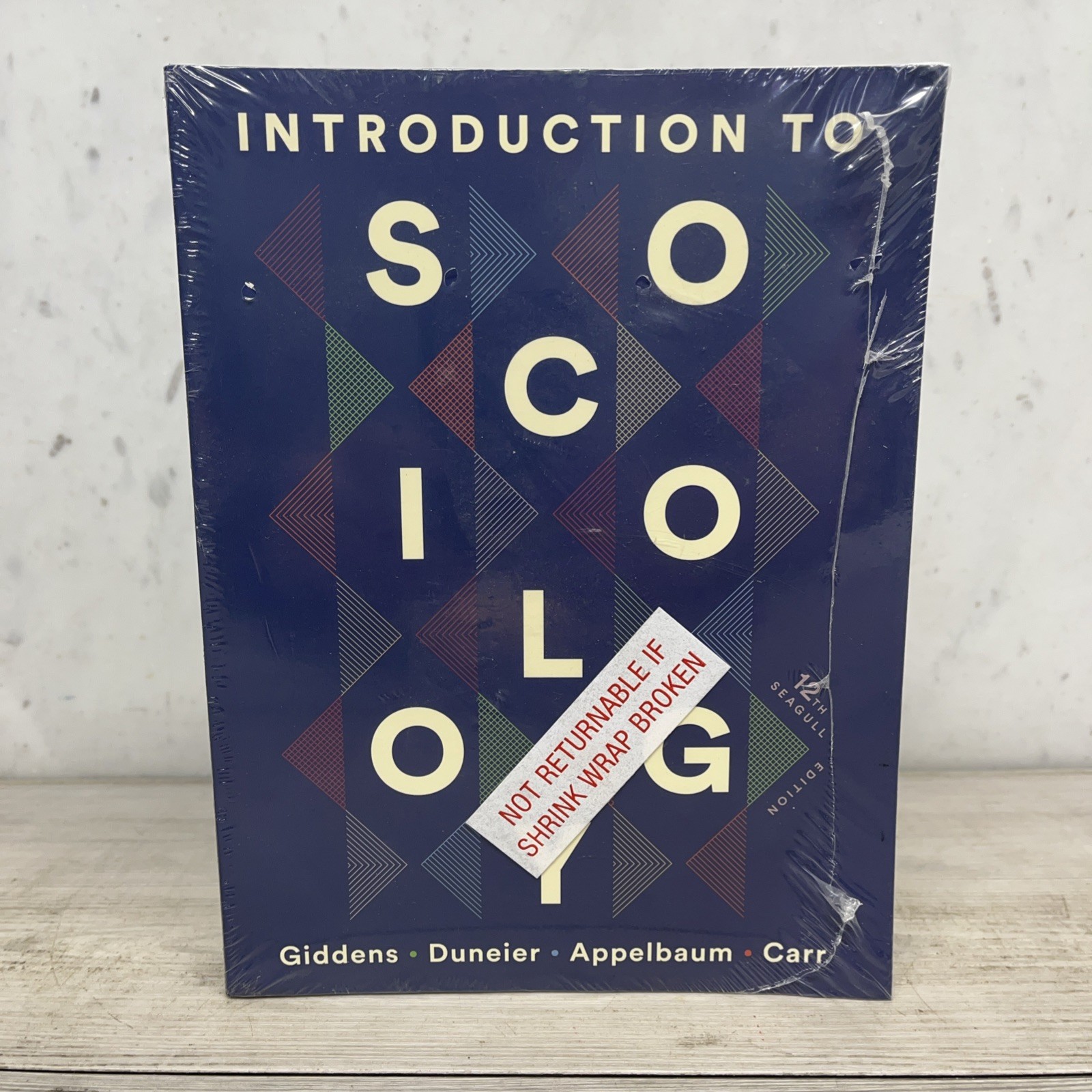 Introduction to Sociology (Seagull Twelfth Edition) – Paperback – New Sealed