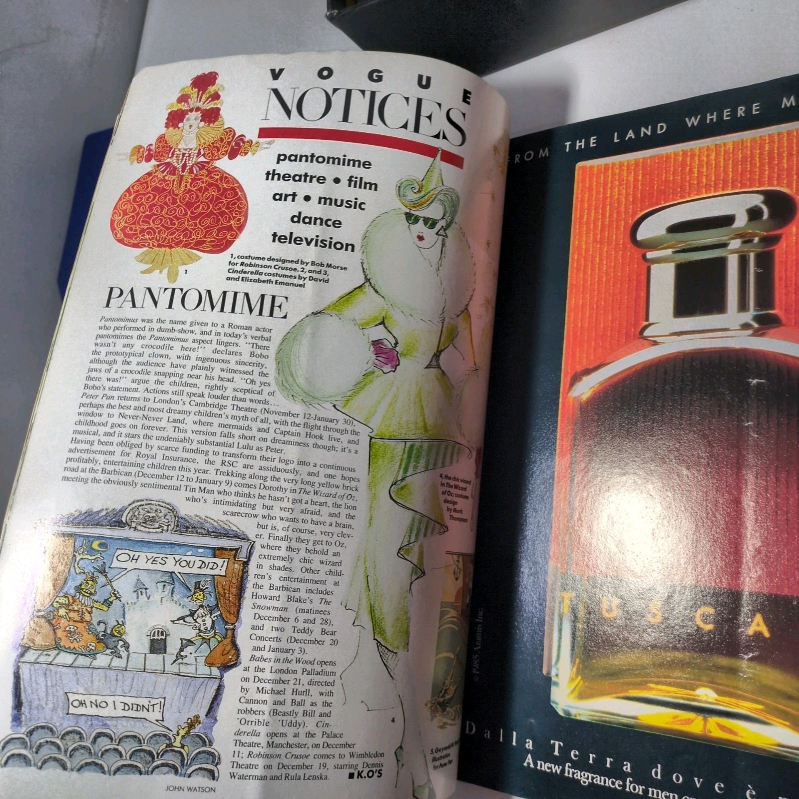 Vogue Christmas December 1987 UK issue