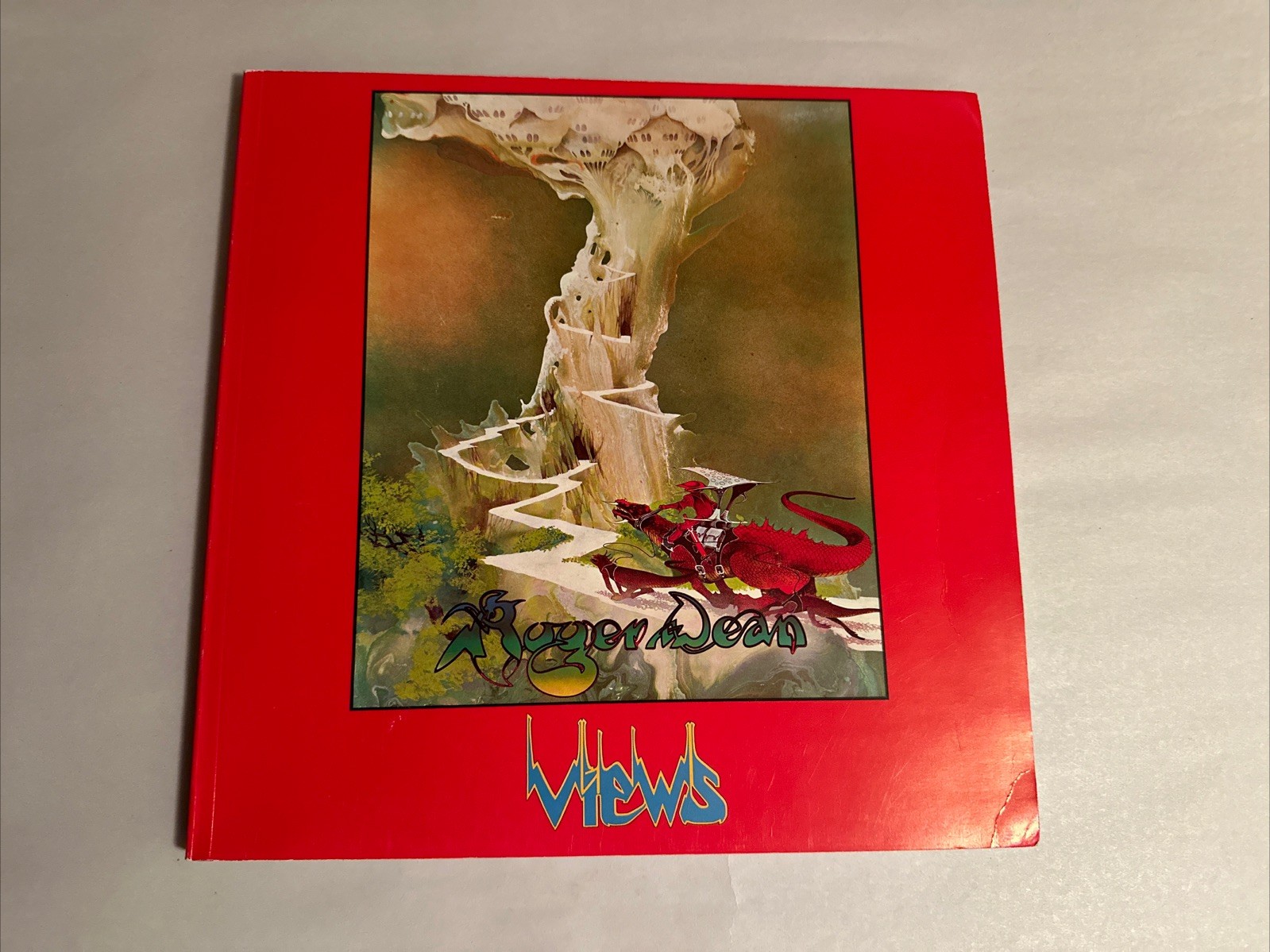 Views Art Industrial Design of Roger Dean SC TPB Book Dragon’s Dream 1975 YES
