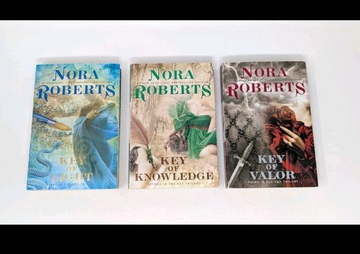 Nora Roberts Books – Key Trilogy – Complete Trade Paperback Box Set 3 Book Lot