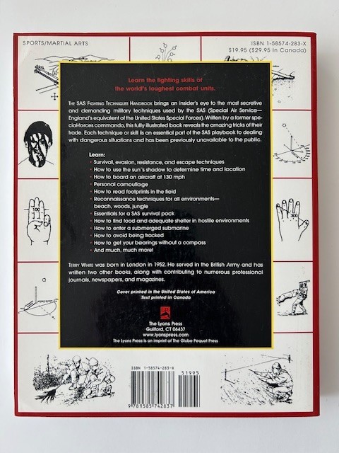 The SAS Fighting Techniques Handbook by Terry White – Paperback – 416 Pages