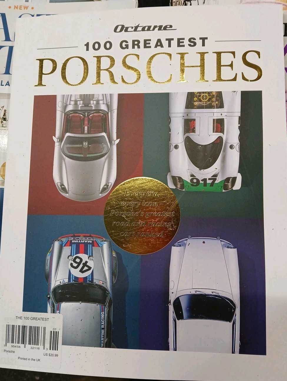 100 Greatest Porsches 194 pages Magazine presented By Octane New