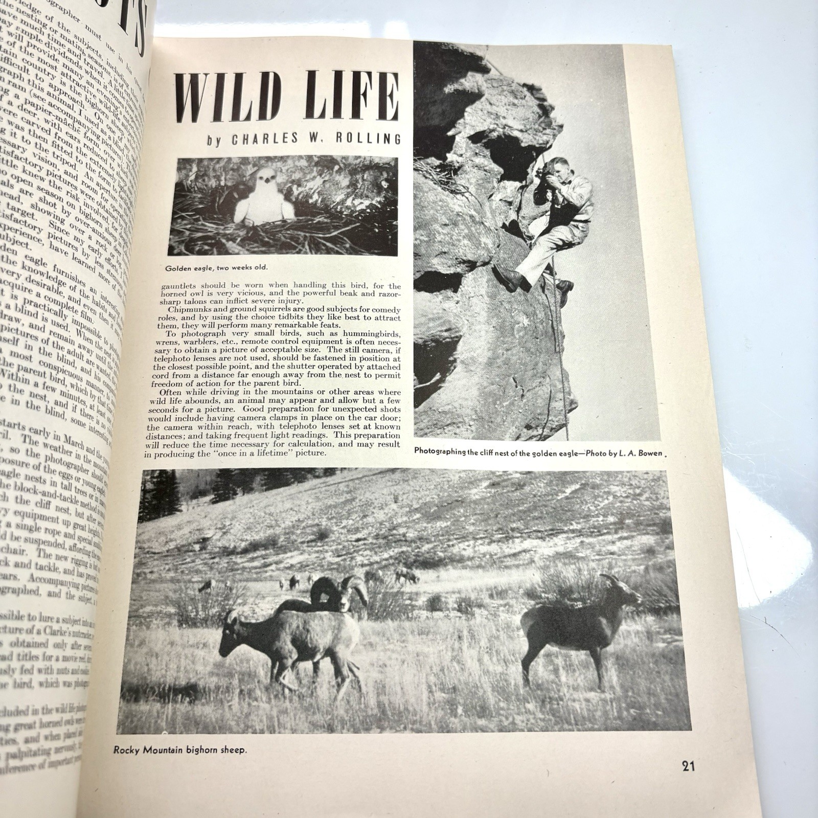 Vtg AMERICAN PHOTOGRAPHY Publication Jan 1947 .25 Awesome Pictures & Instruction