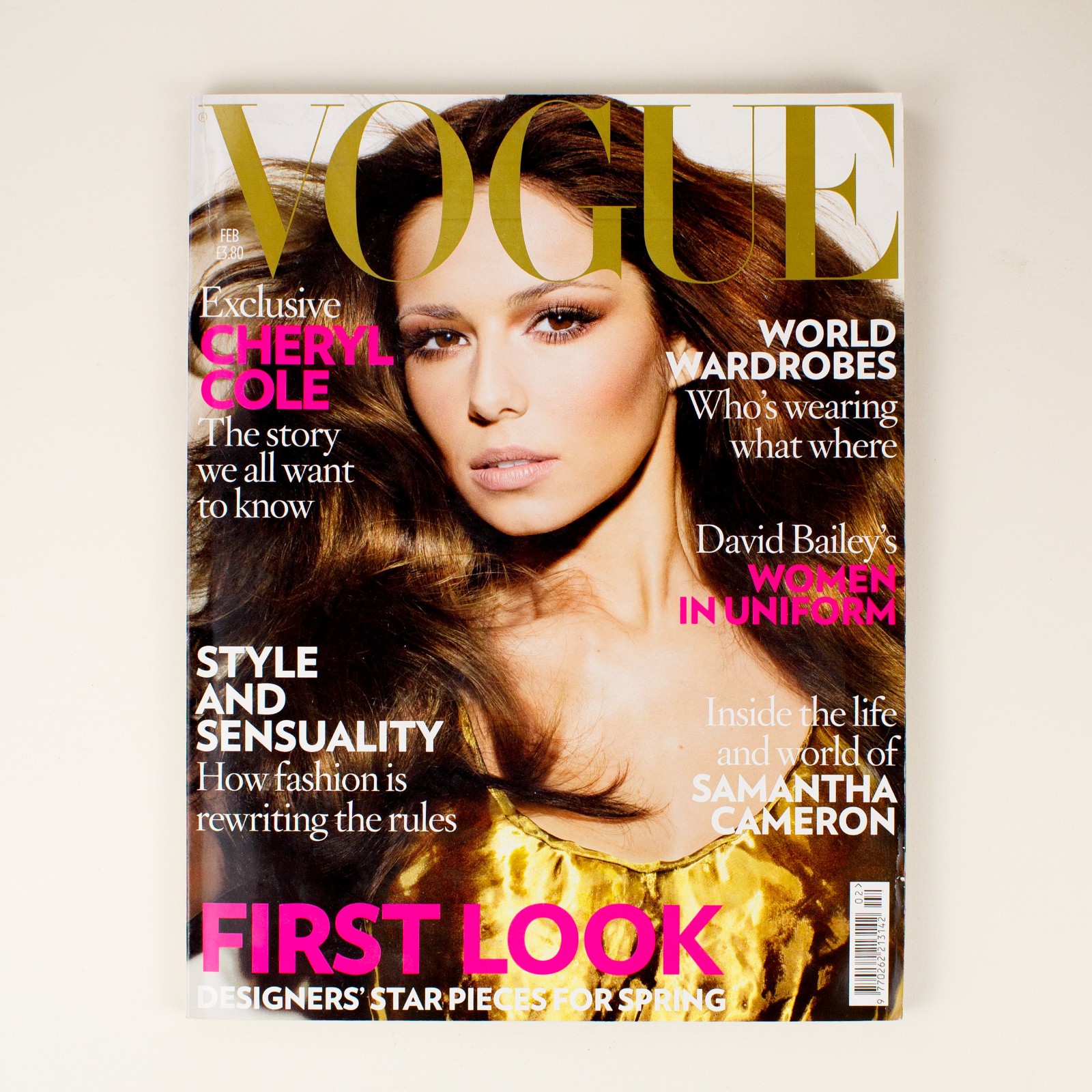 VOGUE UK – Cheryl Cole Cover [Feb 2009] – Fashion Magazine – [FB01]