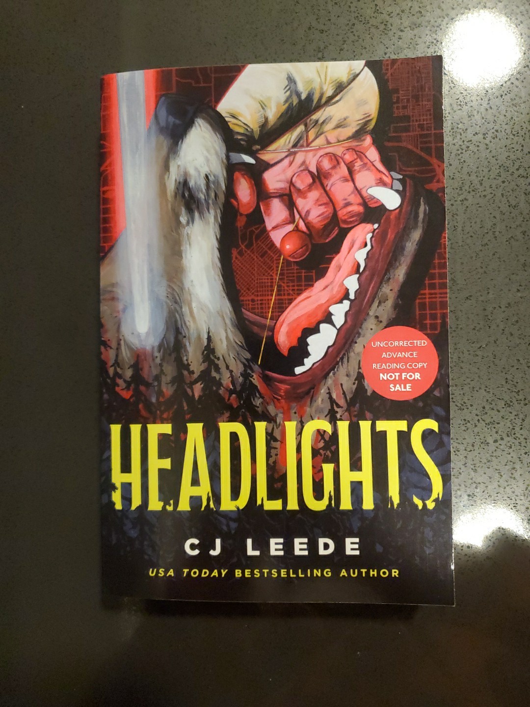 Headlights by CJ Leede – Brand New – Arc Copy – Paperback Book – 6/9/26