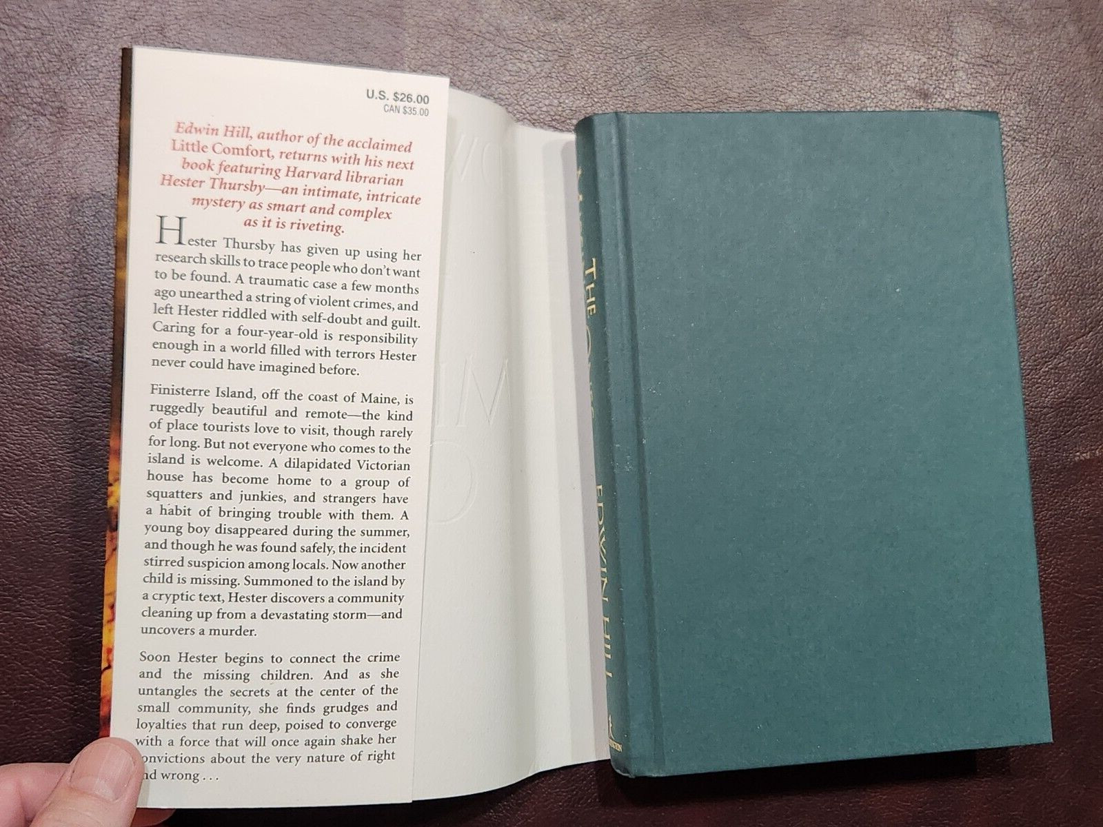 THE MISSING ONES ~ SIGNED by Edwin Hill 2019 hcdj FIRST EDITION 1st PRINT ~ Rare