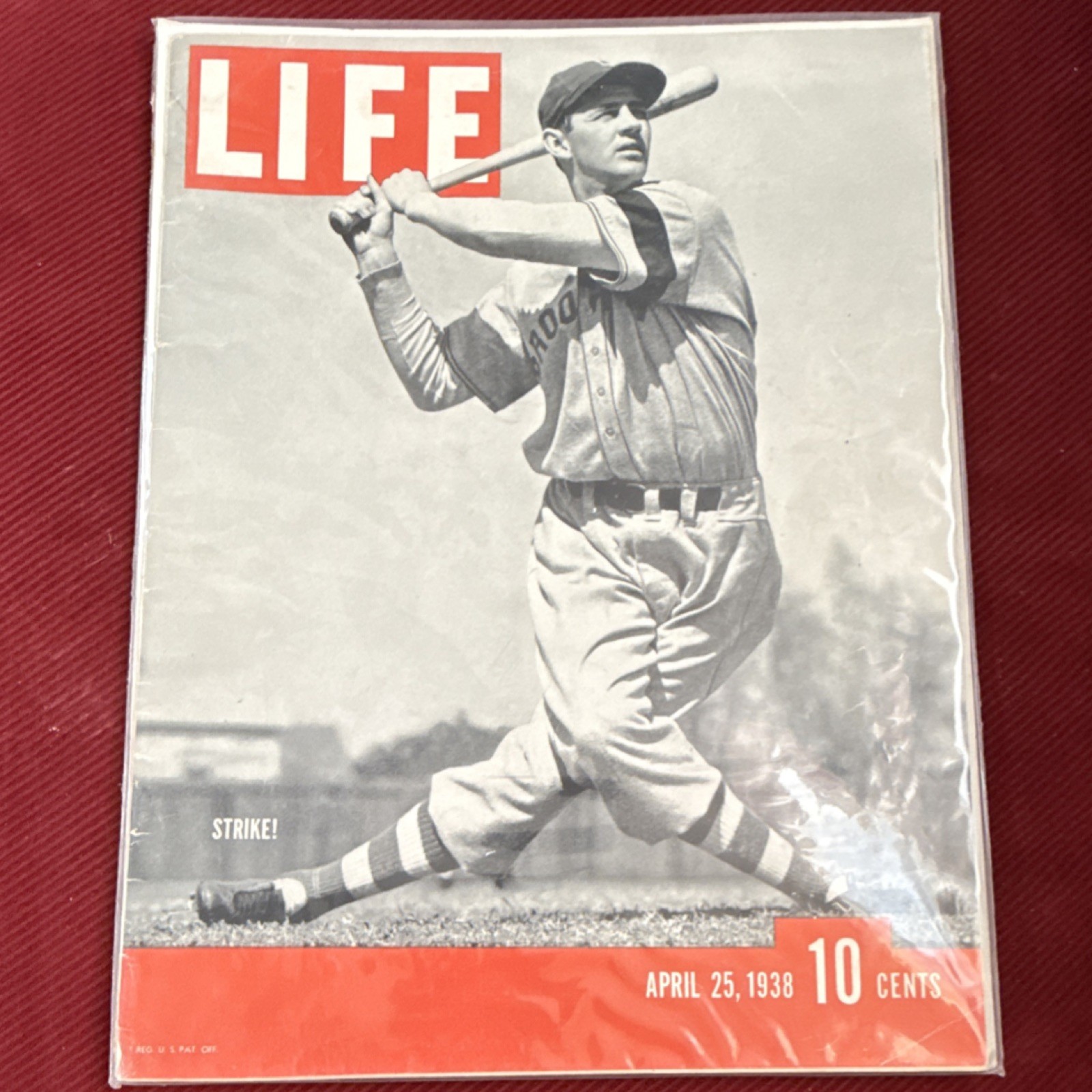 Life Magazine April 1938 Illustrated Baseball Sports Issue English Time Inc.