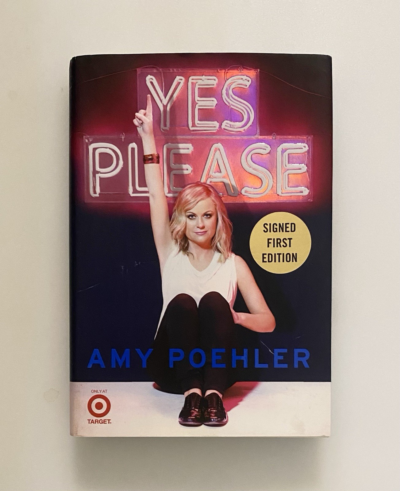 Yes Please by Amy Poehler, 2014 1st Edition HC/DJ – SIGNED