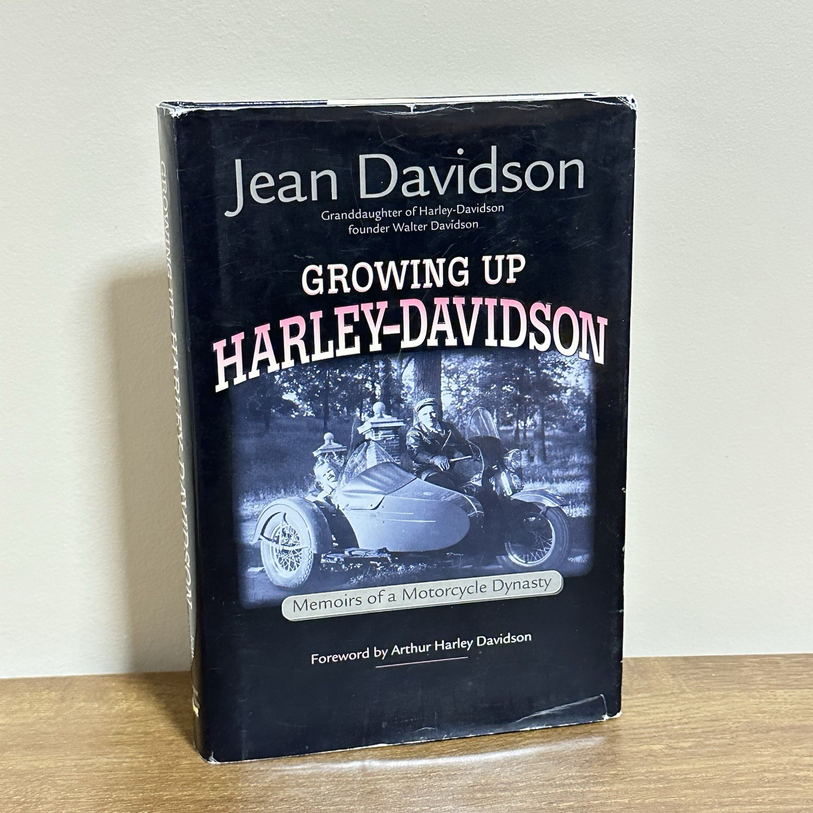 Growing Up Harley Davidson Jean Davidson Signed Autographed Motorcycle Book HCDJ