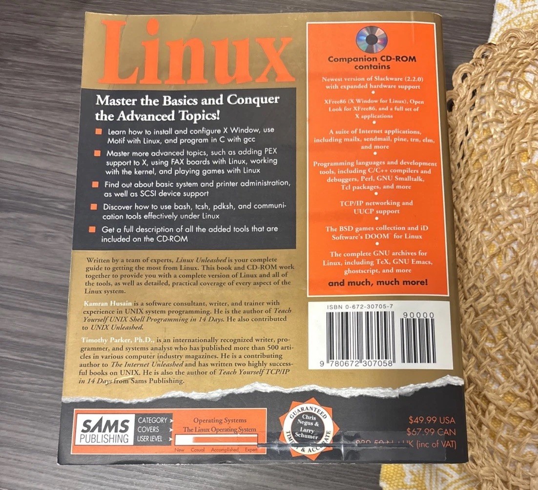 Linux Unleashed by Parker Mixed media product Book The Fast Free Shipping