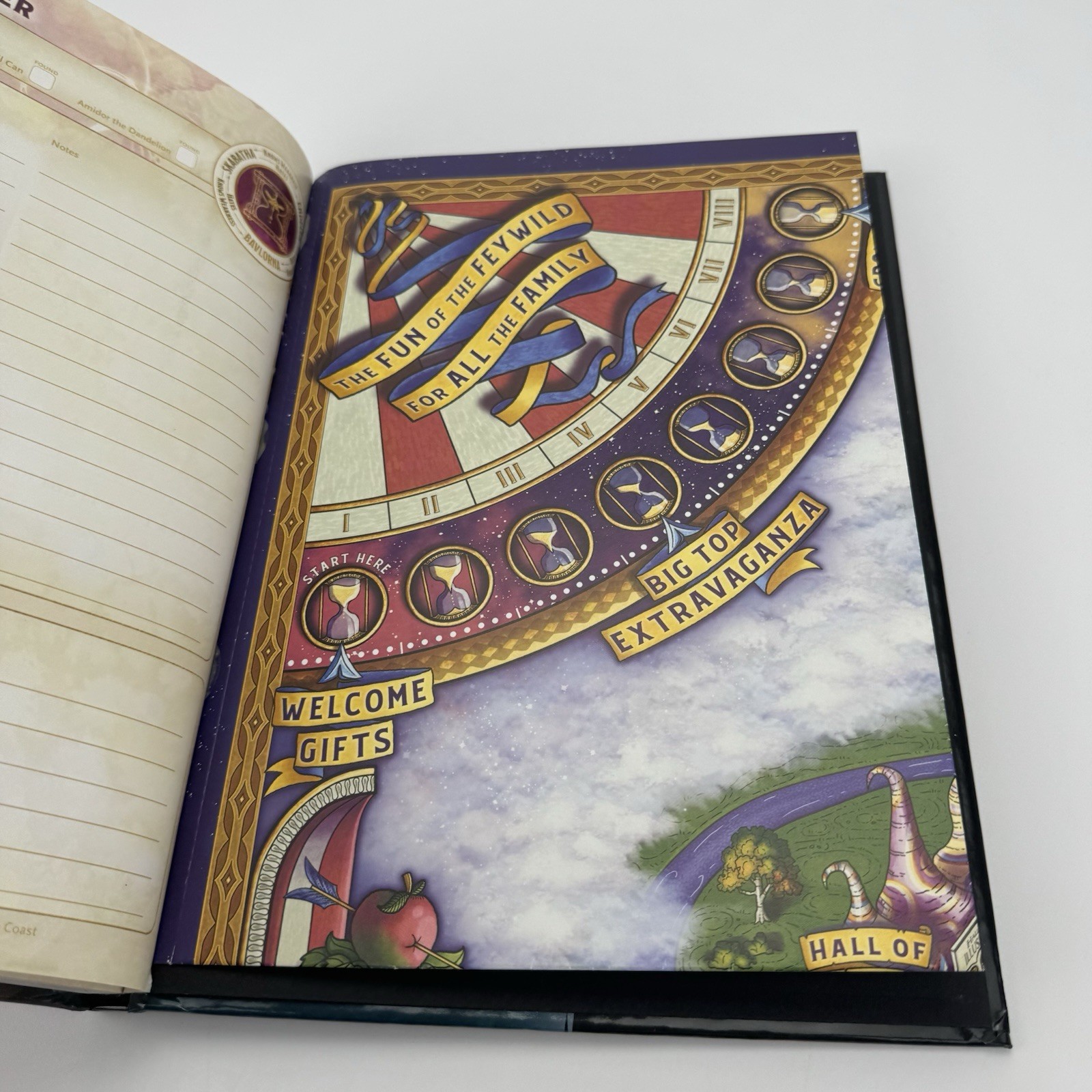 Wild Beyond the Witchlight: a Feywild Adventure Dungeons and Dragons With MAP