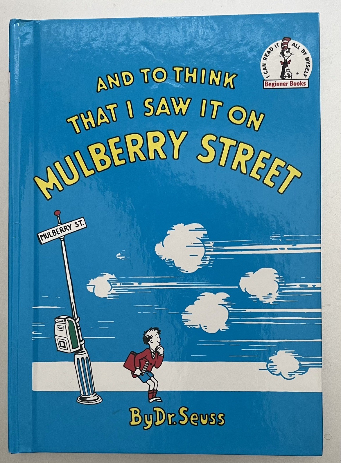 AND TO THINK THAT I SAW IT ON MULBERRY STREET Book Club Edition Dr Seuss EX COND