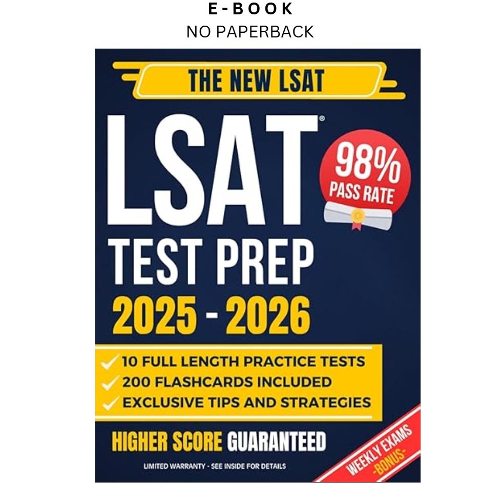 LSAT Test Prep: The Complete Study Guide to A, Ethan Sterling 2025