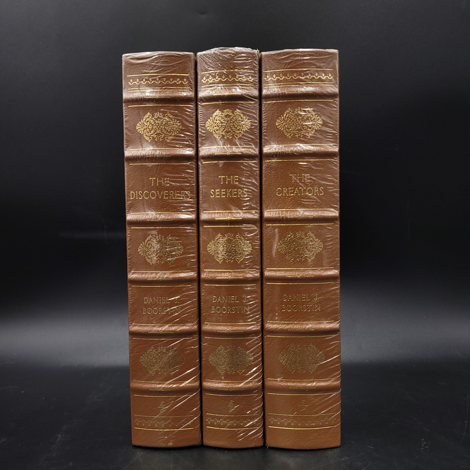 Easton Press The Discoverers The Seekers The Creators Daniel J. Boorstin Sealed