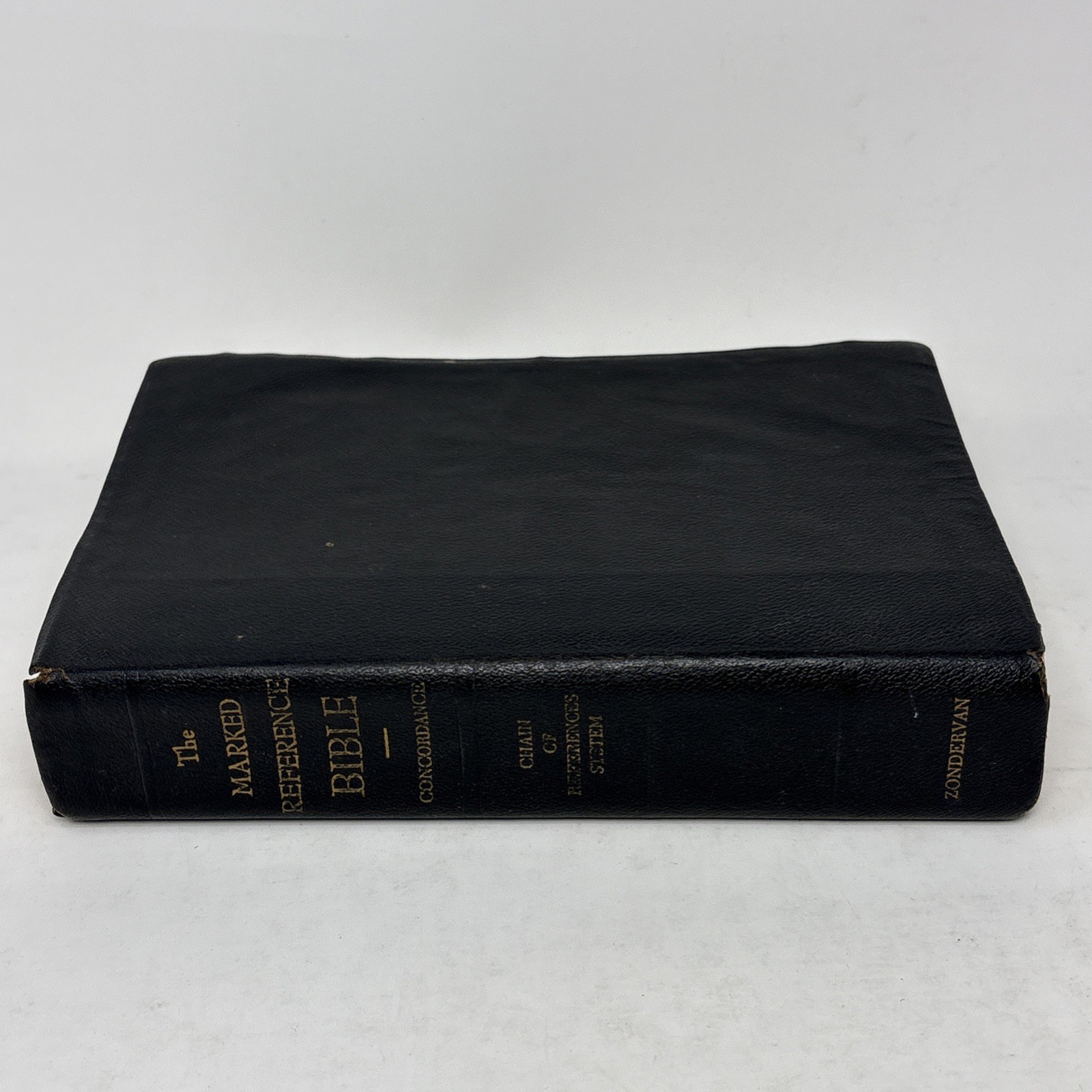 The Marked Reference Bible, Chain Of Reference System Zondervan 1964 Leather