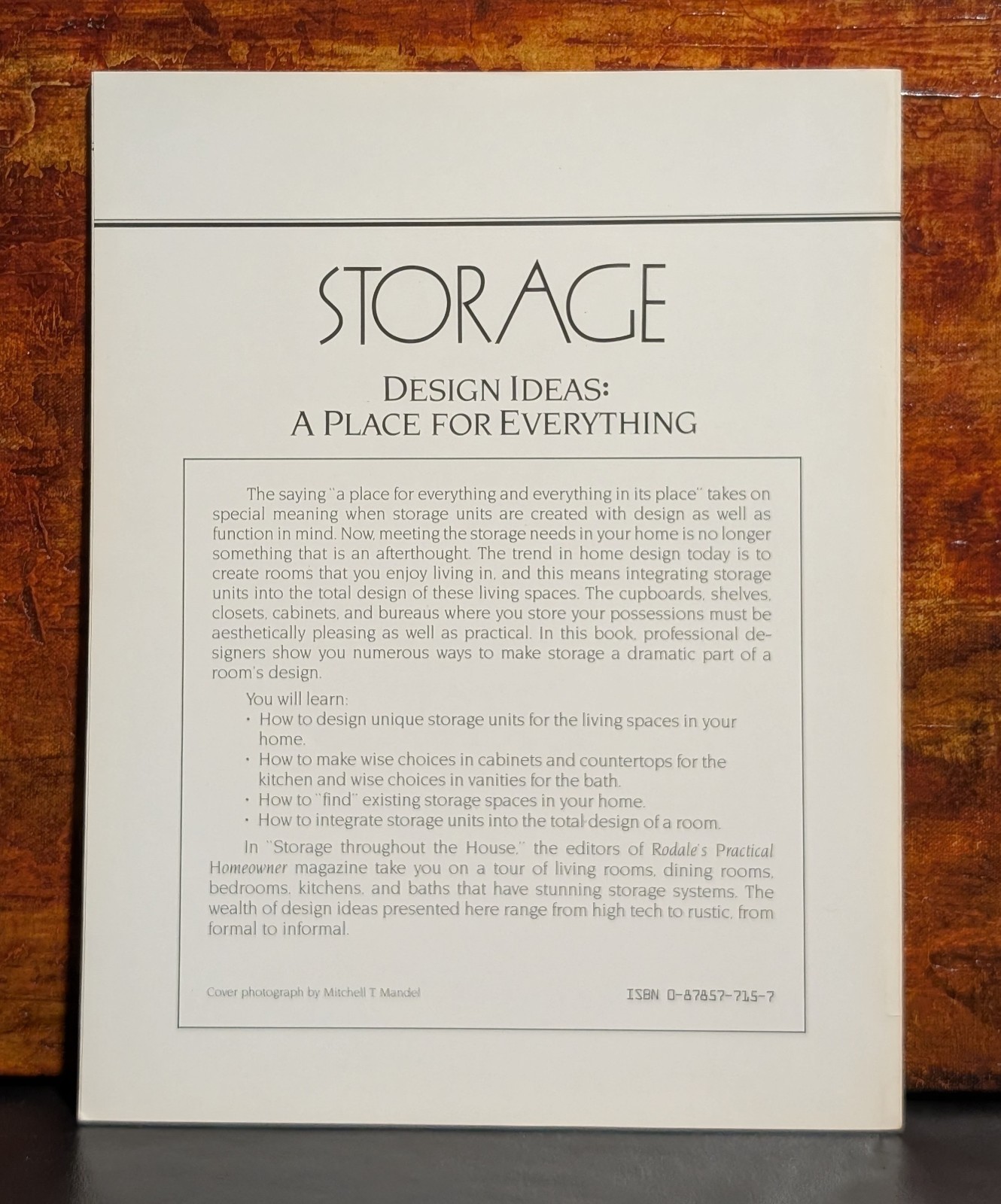 Rodale&rsquo;s Home Design Library Set – 1987 – Kitchens / Storage / Baths
