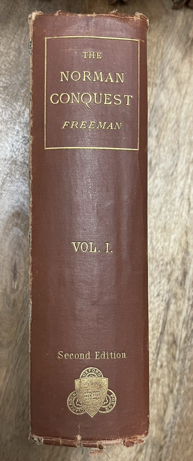 History of the Norman Conquest of England 5 Vol Set Freeman 1870 2nd Ed HC