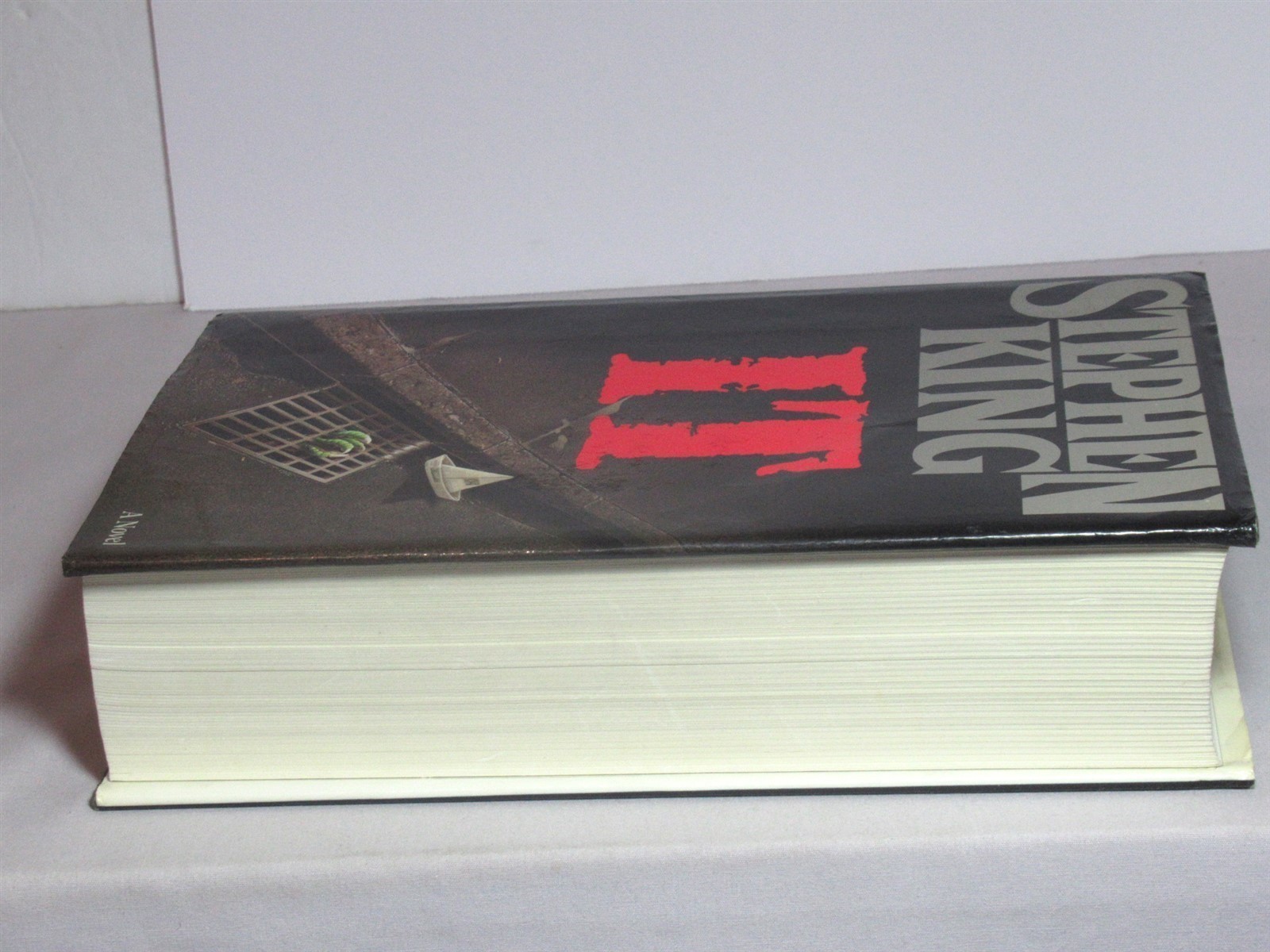 Vtg 1986 First Edition HC DJ Hardcover Book IT By Stephen King