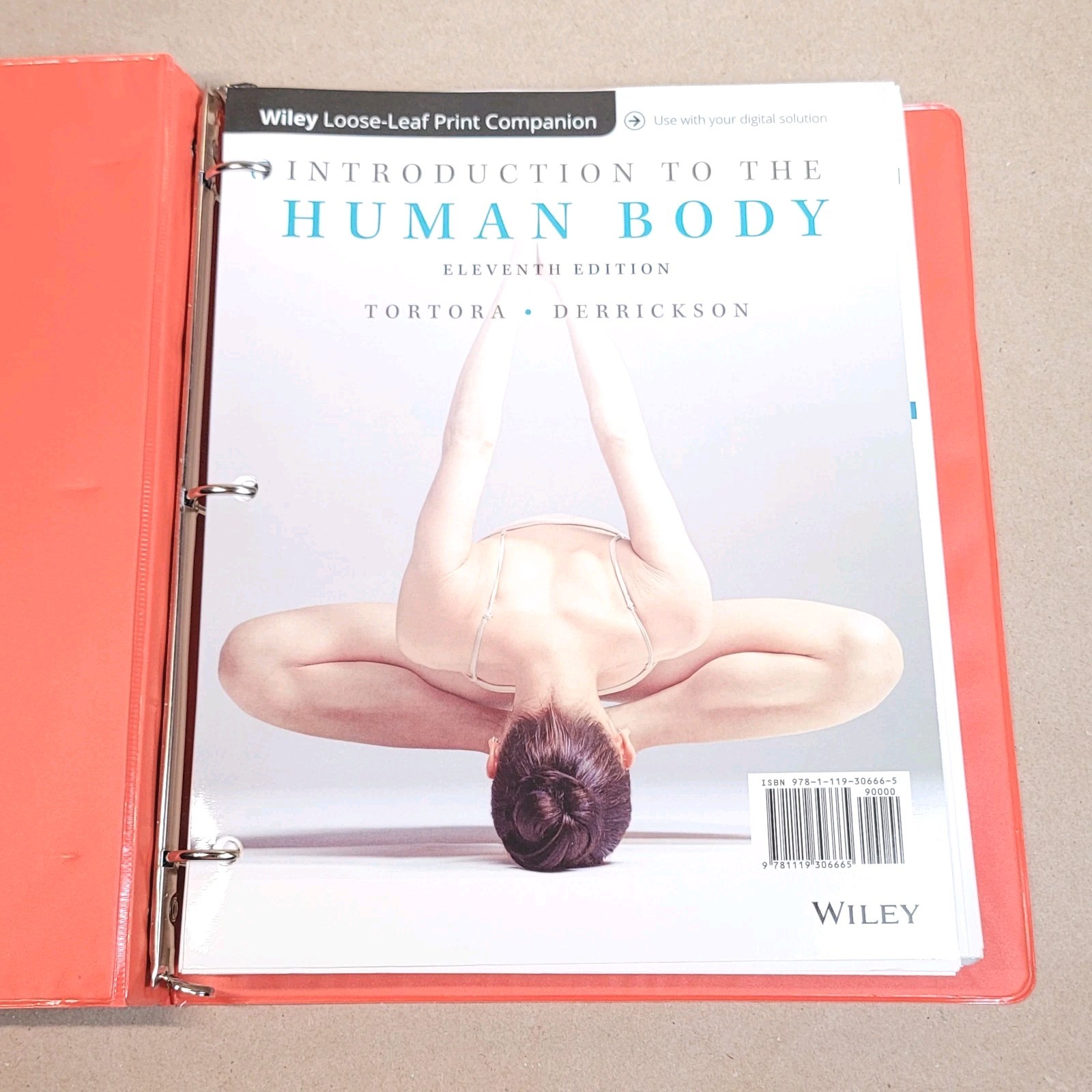 Introduction to the Human Body by Gerard J. Tortora LOOSE LEAF EDITION