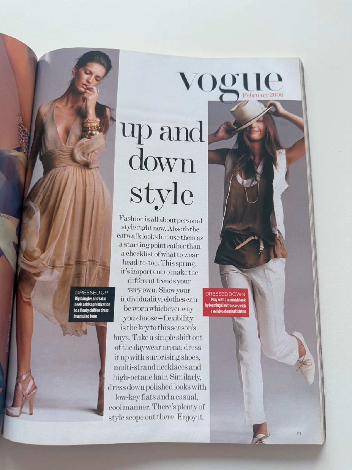 UK Vogue Magazine – February 2006 – Sienna Miller Cover