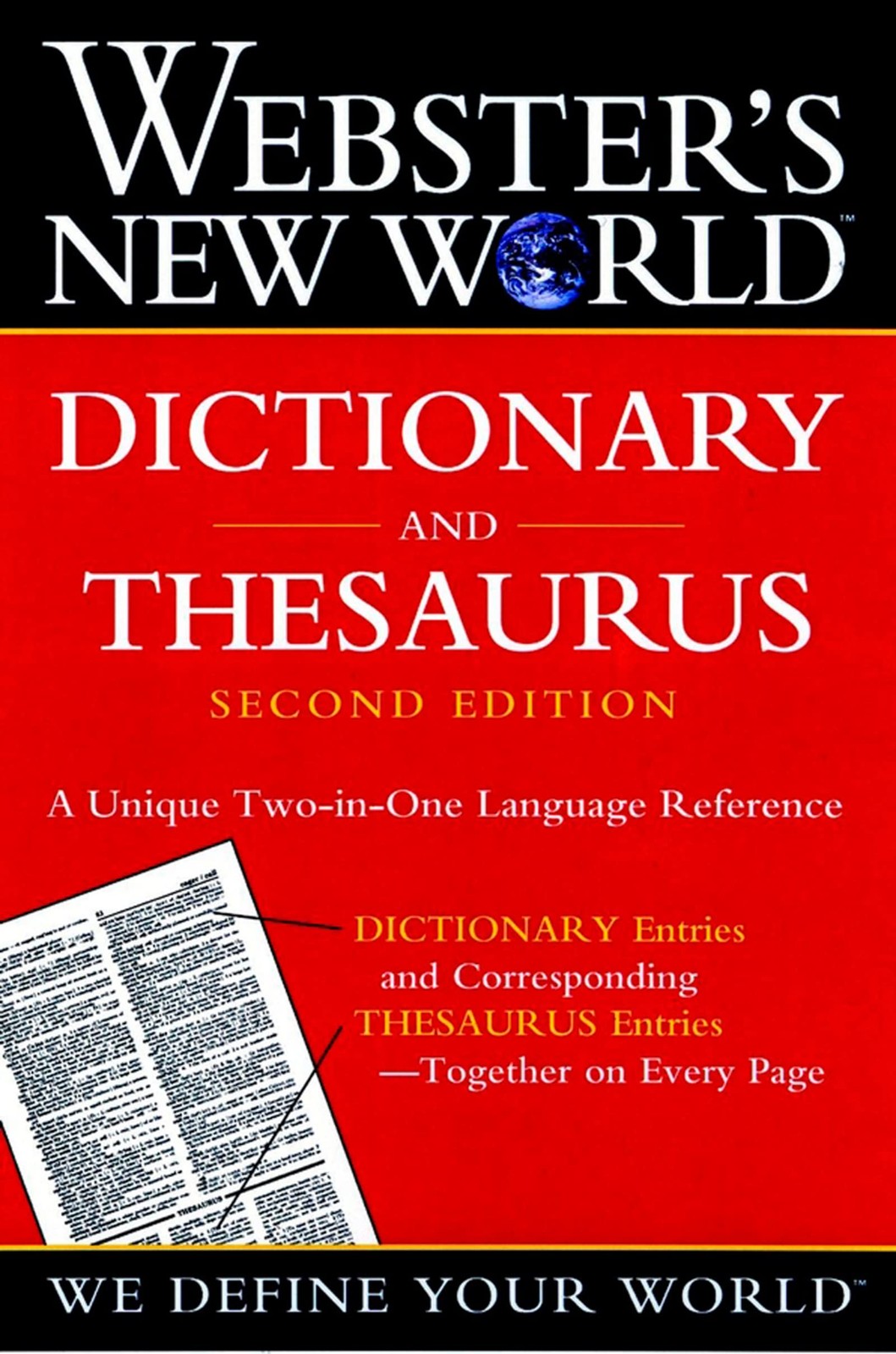 Webster&rsquo;s New World Dictionary And Thesaurus, (paper Edition)
