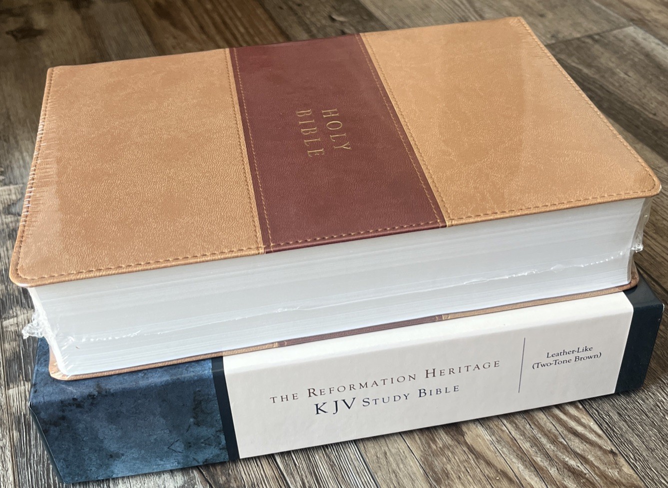 Reformation Heritage (RHB) KJV Study Bible – Leather-Like Two-Ton