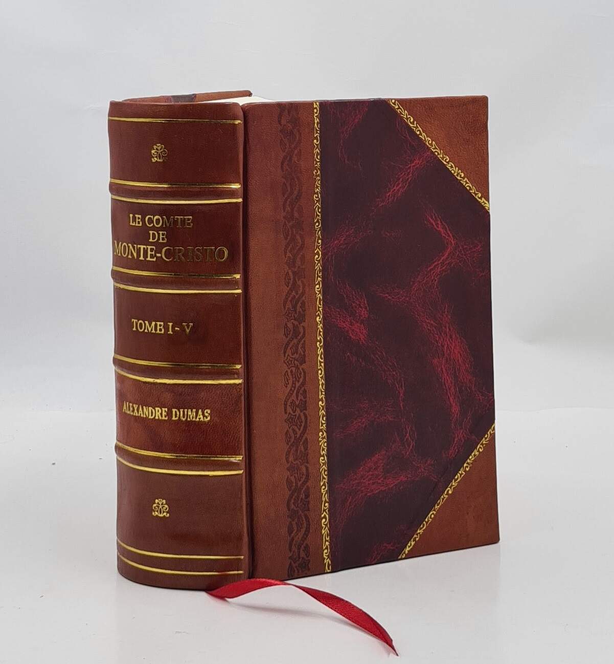 Le comte de Monte-Cristo Volume 1-5 1847 [Leather Bound]