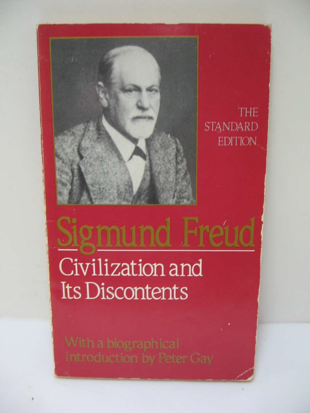 Sigmund Freud Civilization and Its Discontents Introduction by Peter Gay VG+