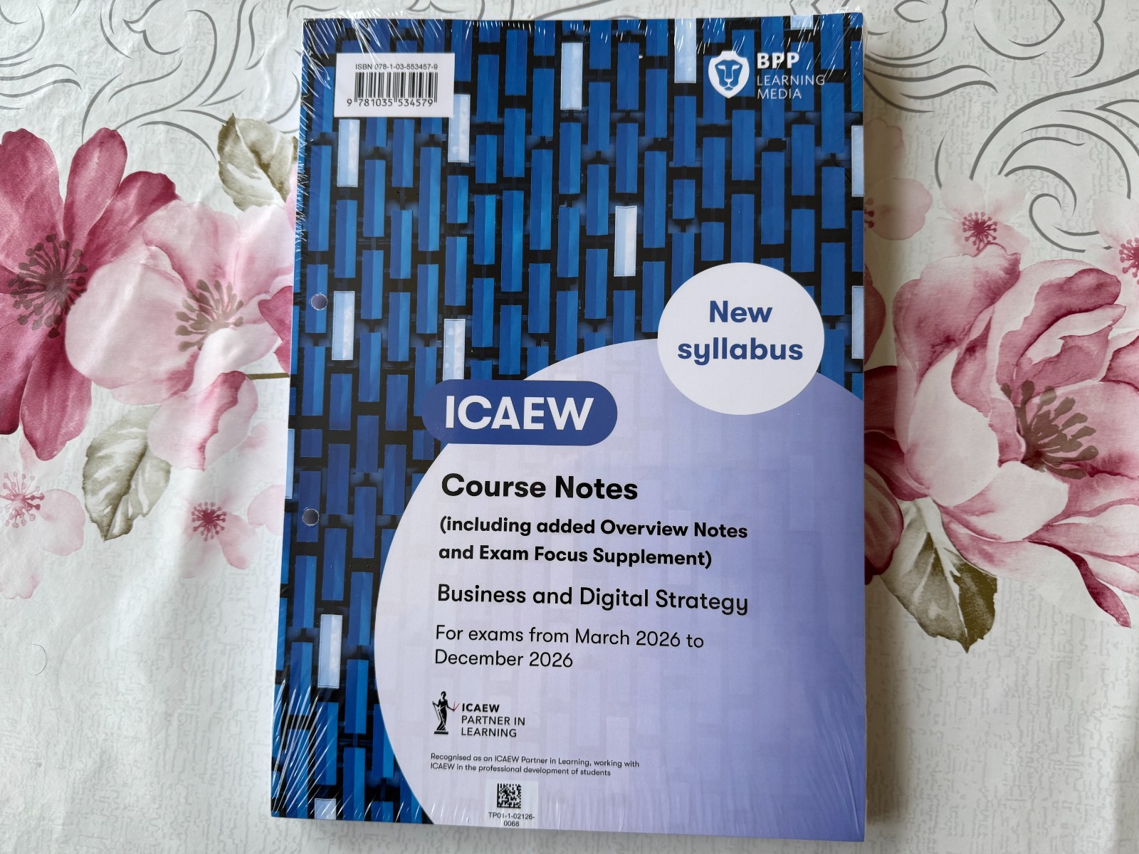 BPP ICAEW Course Notes for Business and Digital Strategy March 2026 to December