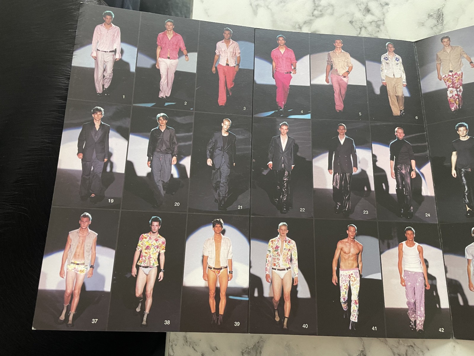 GUCCI Men&rsquo;s TOM FORD ERA 1999 Spring Summer Catwalk Runway FASHION CATALOG BOOK