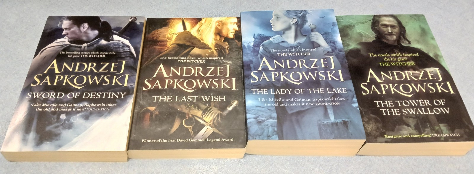 witcher books 1 thru 9